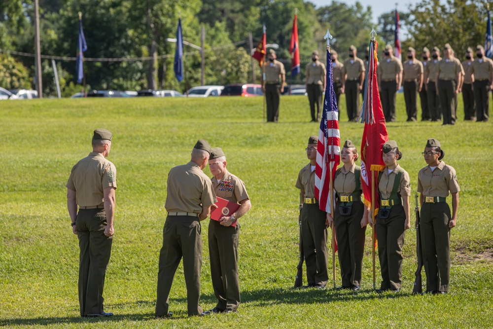 Combat Logistics Regimient 27 Change of Command