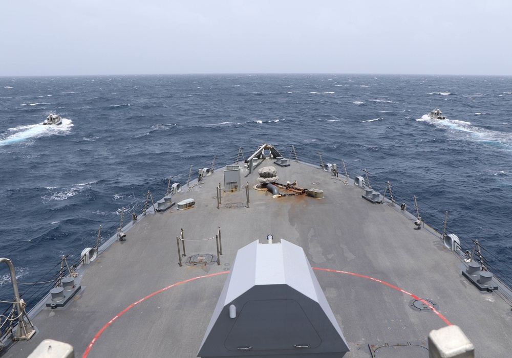 USS Wichita Conducts a bilateral Photo Ex with Antigua and Barbuda Defence Force