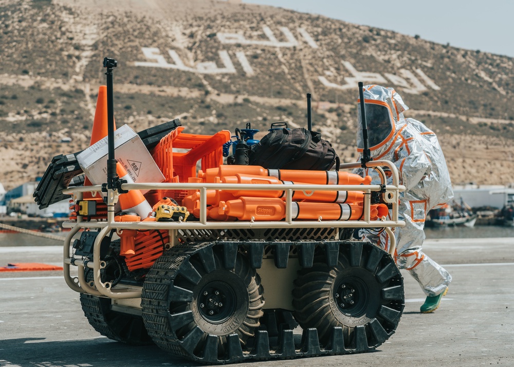 African Lion 2021 - CBRN Port of Agadir