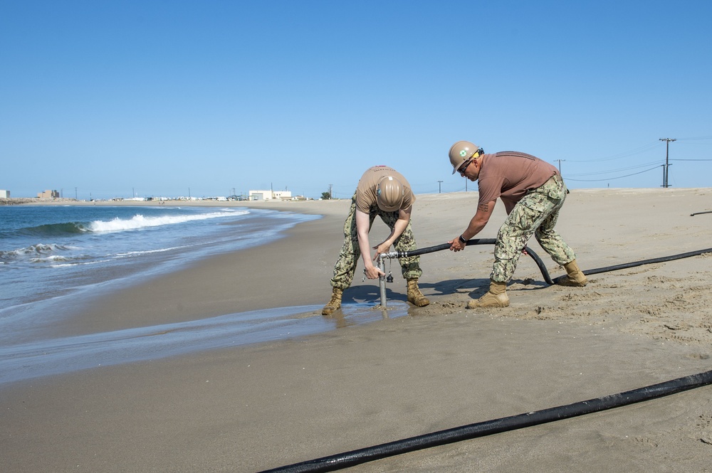 NMCB-3 Seabees Train for Water Treatment During CPX-4