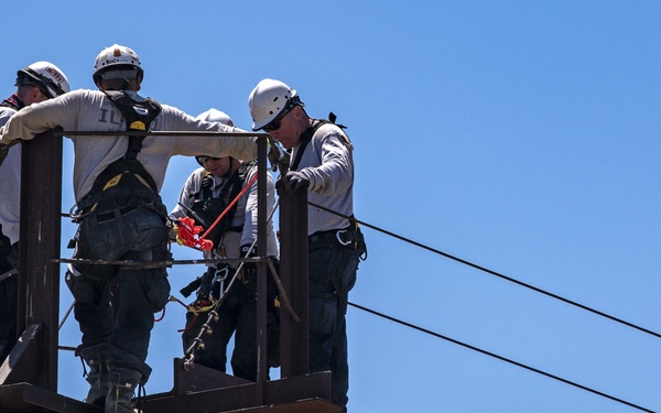 ANG firefighters and ITTF members conduct USAR training at PATRIOT 21