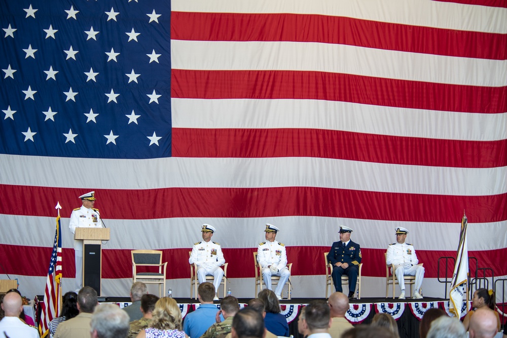 Coast Guard Sector/Air Station Corpus Christi conducts change-of-command ceremony
