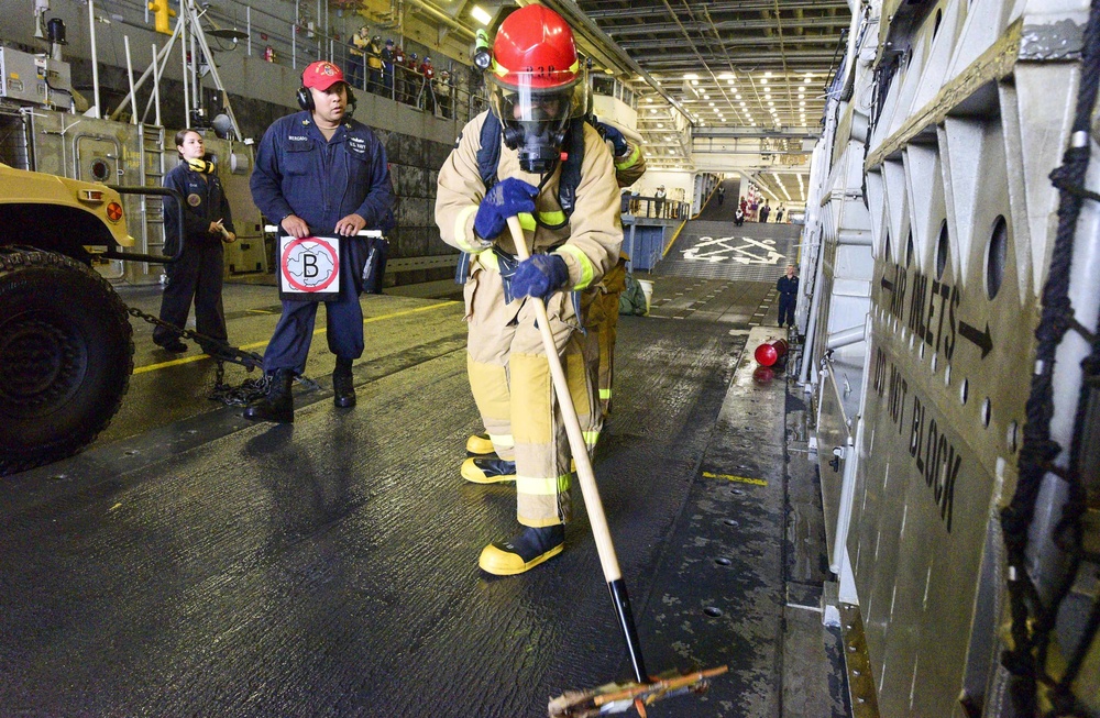 USS John P. Murtha (LPD 26) Well Deck Operations