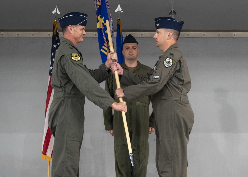 USAF Weapons School change of command ceremony