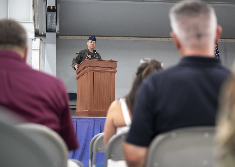 USAF Weapons School change of command ceremony