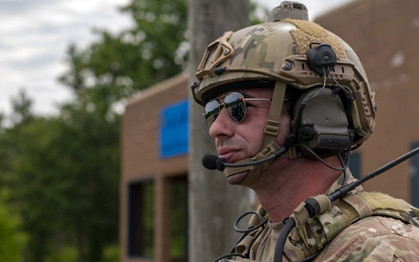 NC ASOS Airmen participate in simulated medevac operations at PATRIOT 21