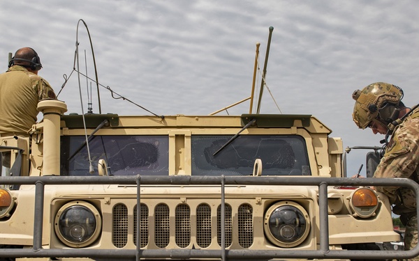 NC ASOS Airmen participate in simulated medevac operations at PATRIOT 21