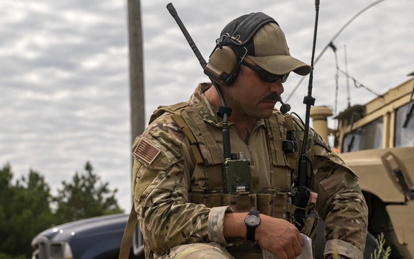NC ASOS Airmen participate in simulated medevac operations at PATRIOT 21