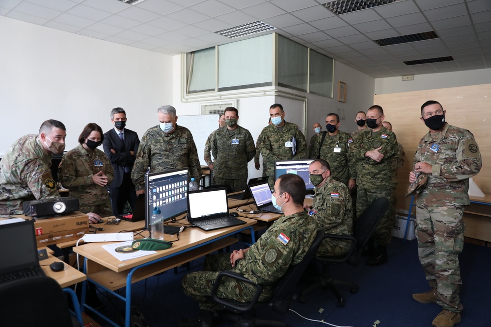 International cyber training event Midwest Croatia Kosovo Exercise Adriatic Thunder 2021