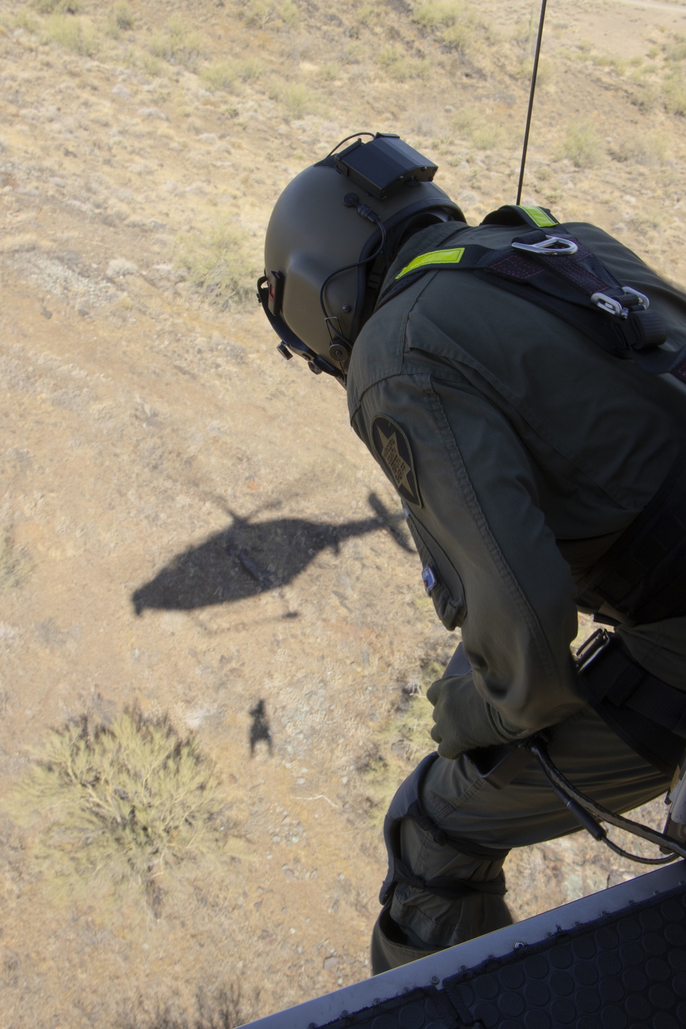 Guardsmen and Deputies team up and fly to the rescue