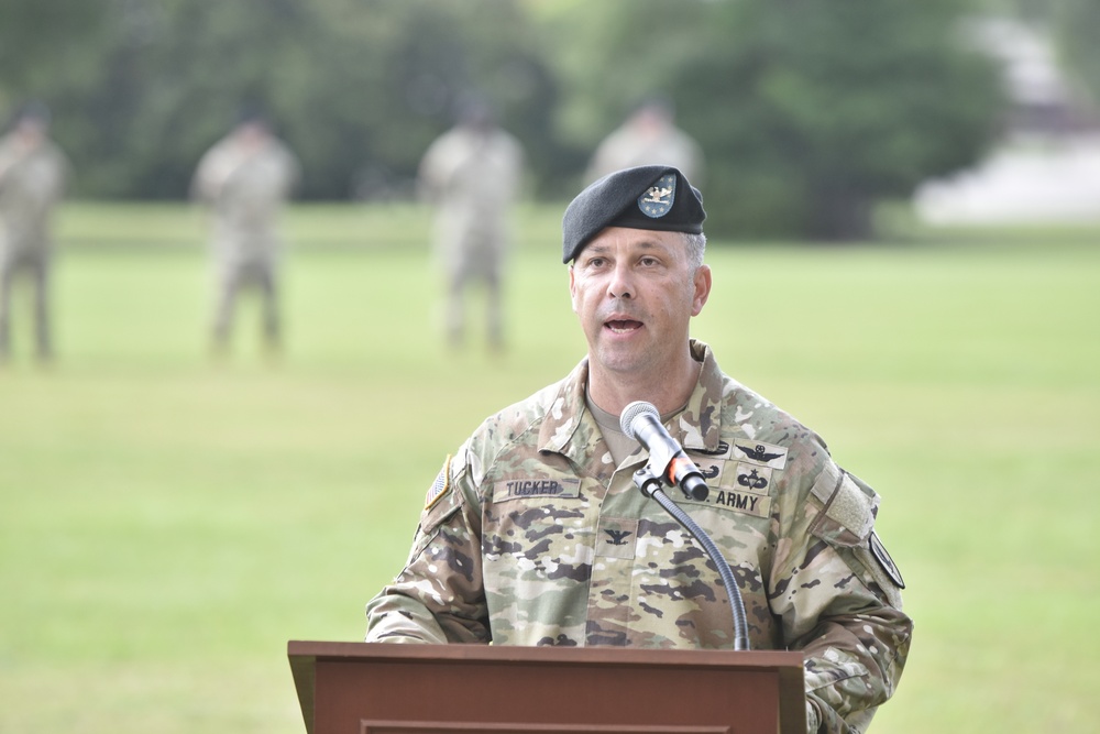 1st Aviation Brigade Change of Command