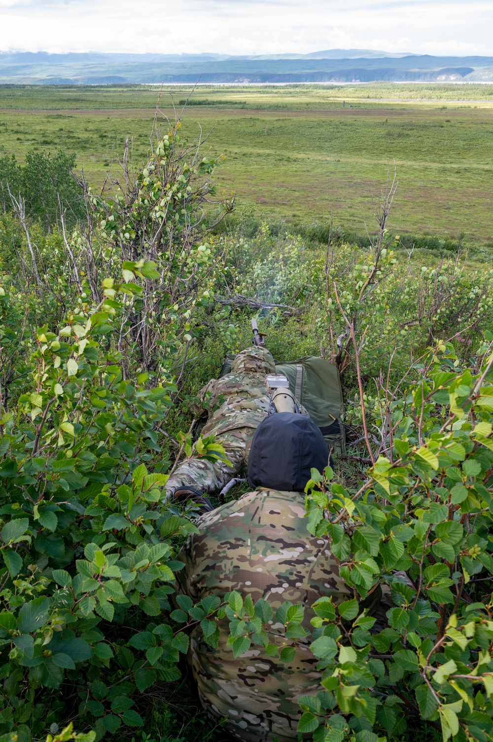 Red Flag-Alaska 21: Green Berets take 1 mile shot