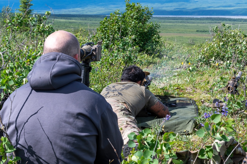 Red Flag-Alaska 21: Green Berets take 1 mile shot