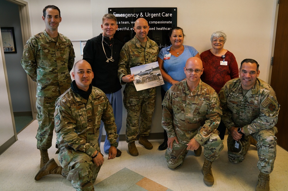 PATRIOT 21 leadership recognize community support of exercise