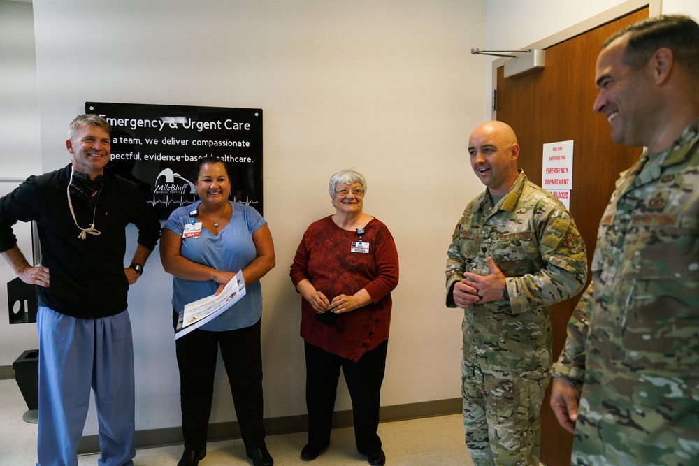 PATRIOT 21 leadership recognize community support of exercise