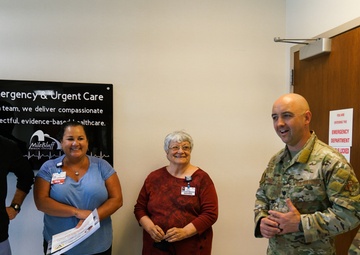 PATRIOT 21 leadership recognize community support of exercise