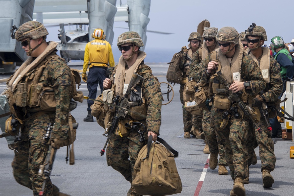 USS America (LHA 6) Conducts Flight Ops