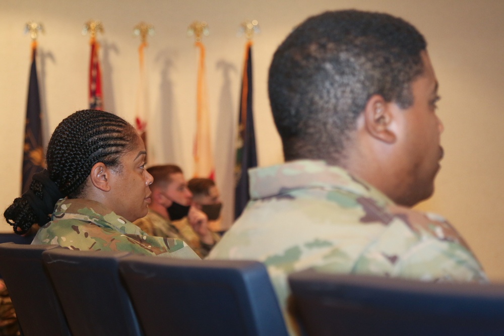 Dogface Soldiers learn about the history and meaning of Juneteenth