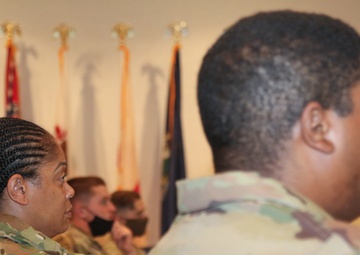 Dogface Soldiers learn about the history and meaning of Juneteenth