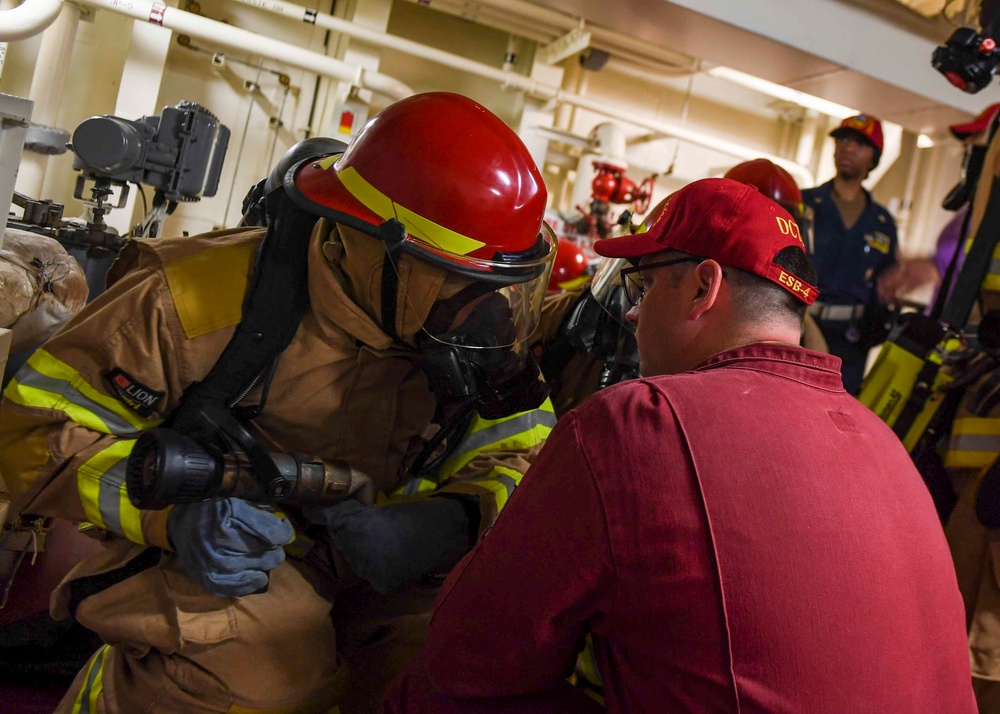 USS Hershel &quot;Woody&quot; Williams training