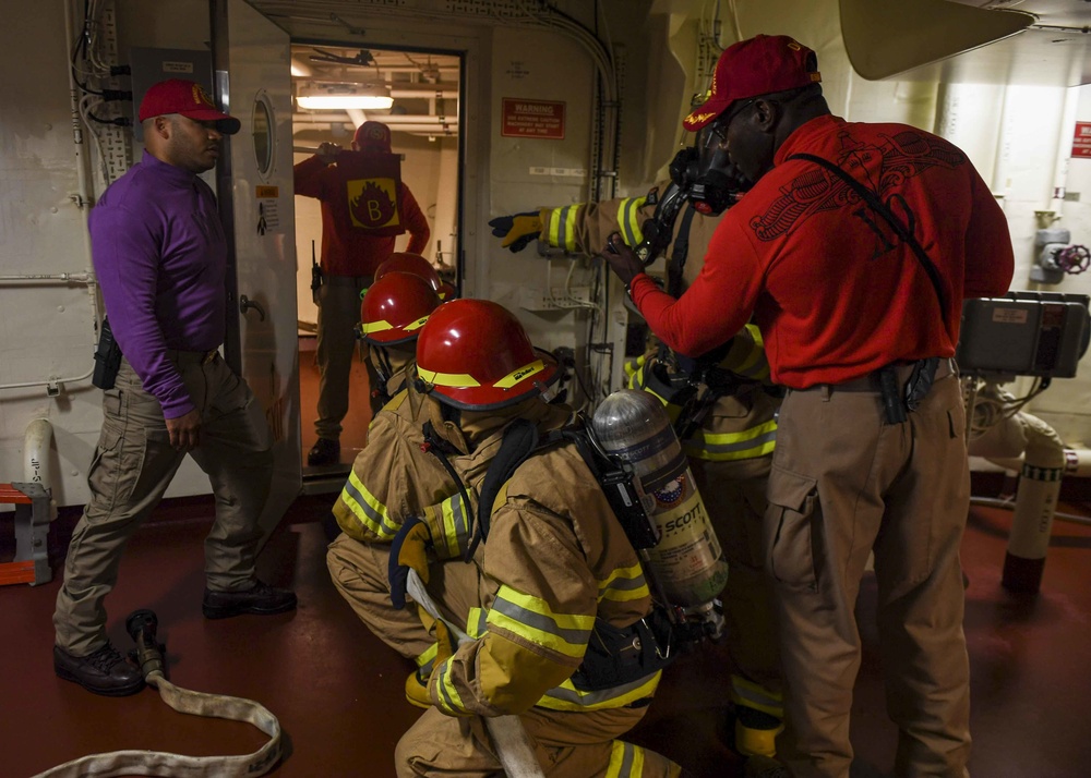 USS Hershel &quot;Woody&quot; Williams training