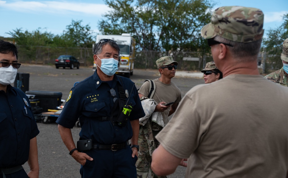 152nd Medical Group &quot;SURF-P&quot; (CERFP) Participates in Joint Exercise in Hawaii