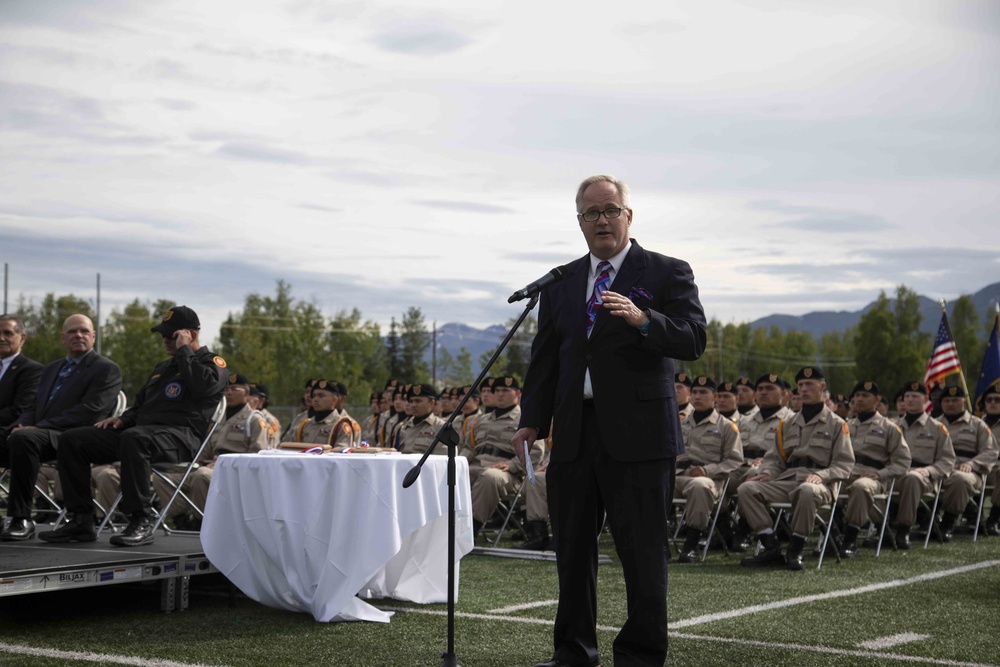 Alaska National Guard Youth ChalleNGe Program graduation ceremony 2021