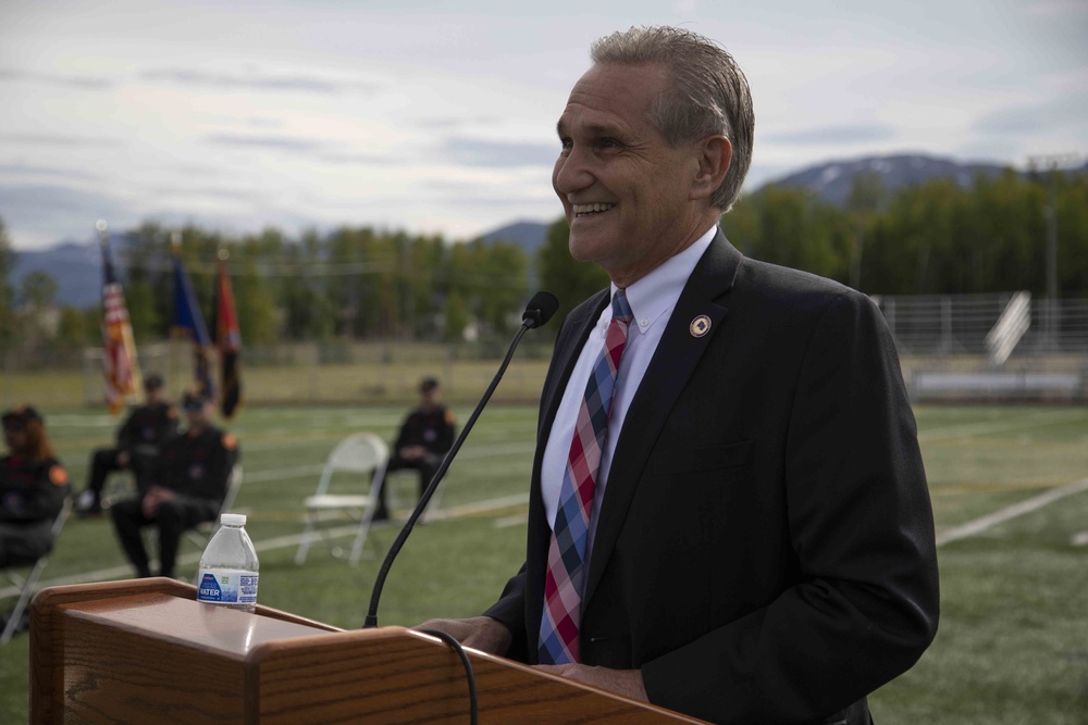 Alaska National Guard Youth ChalleNGe Program graduation ceremony 2021