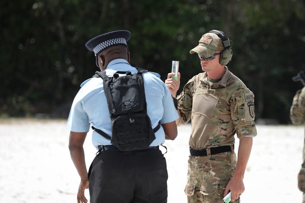 Non-lethal weapons Tradewinds 2021