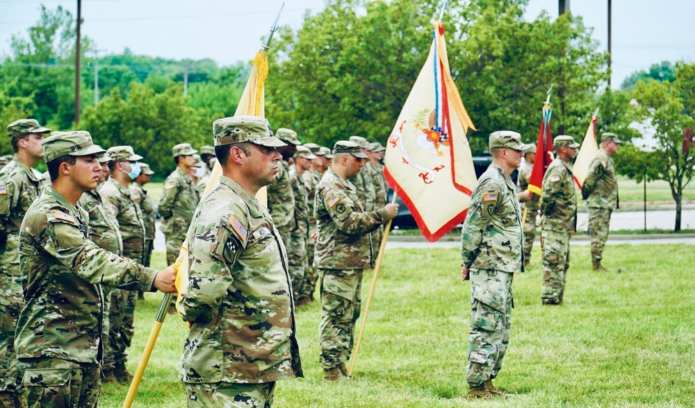 89th Sustainment Brigade change of command