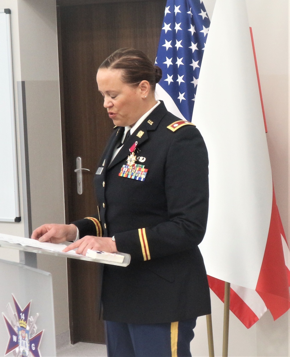 Area Support Group Poland Hosts Official Change of Command Ceremony