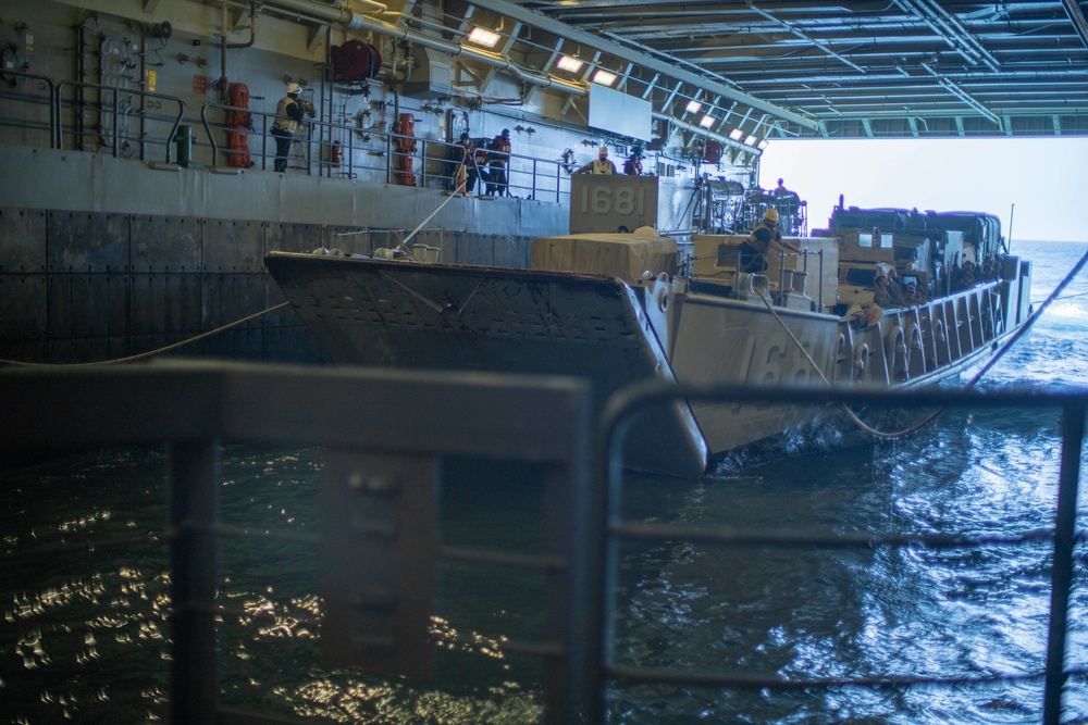 11th MEU, USS Portland Wet Well Operations