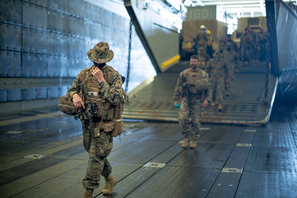 11th MEU, USS Portland Wet Well Operations