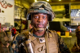 Getting to know US Marines and Sailors aboard USS America