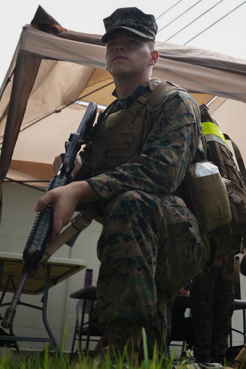 Disbursing Marines Conduct Financial Exercise