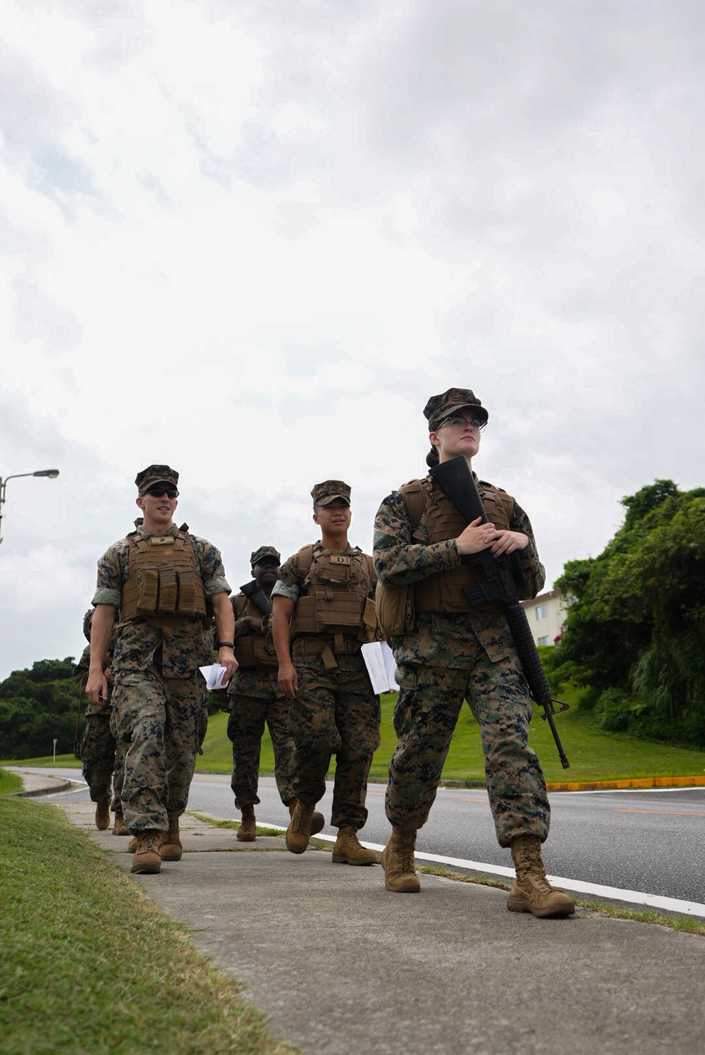 Disbursing Marines Conduct Financial Exercise