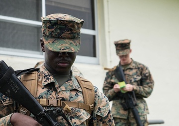 Disbursing Marines Conduct Financial Exercise