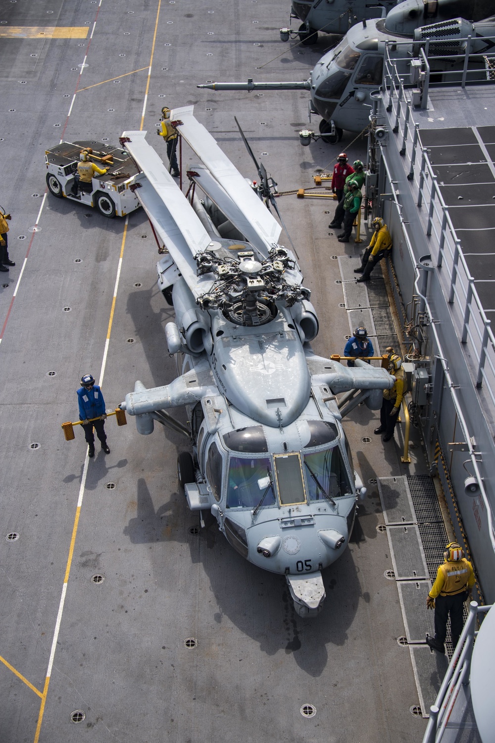 USS America (LHA 6) Conducts Flight Operations