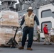 USS America (LHA 6) Conducts A Replenishment-At-Sea