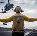 USS America (LHA 6) Conducts A Replenishment-At-Sea