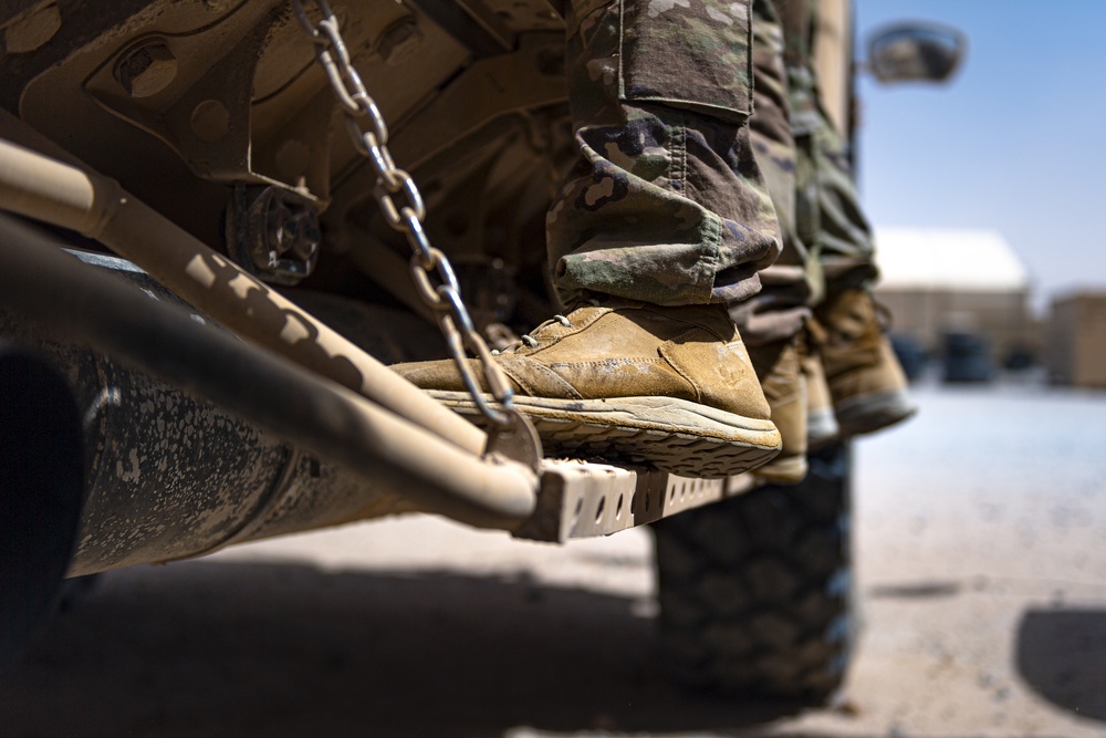 82 EASOS Airmen, 1-194 Soldiers conduct M-ATV training