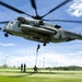 US Marines Fast Rope off a CH-53E Super Stallion