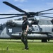 US Marines Fast Rope off a CH-53E Super Stallion