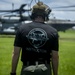 US Marines Fast Rope off a CH-53E Super Stallion