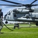 US Marines Fast Rope off a CH-53E Super Stallion