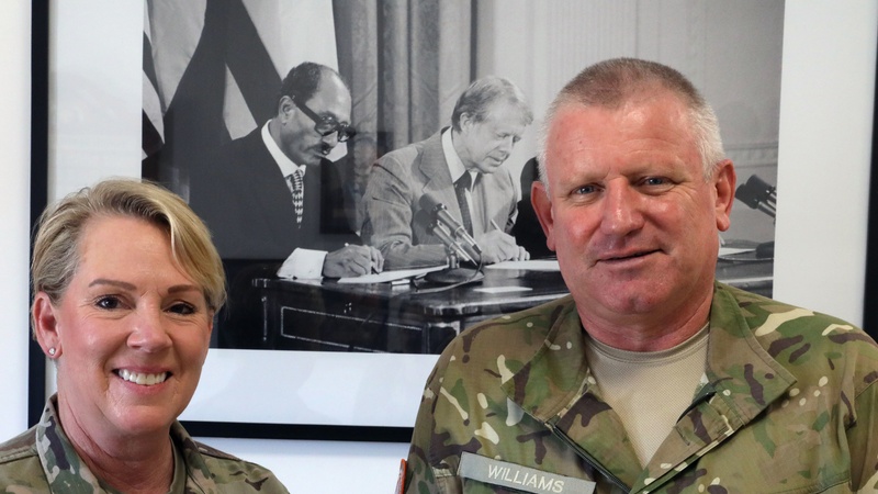 Adjutant General of Texas visits troops deployed to Sinai Peninsula