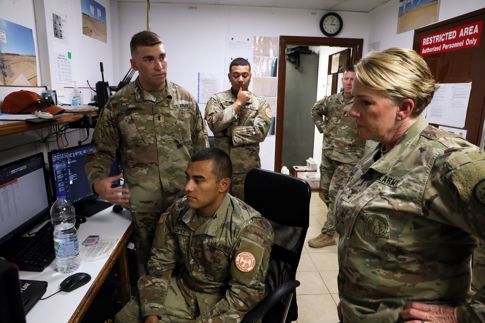 Adjutant General of Texas visits troops deployed to Sinai Peninsula