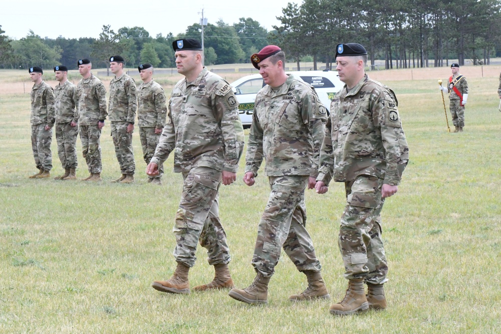 91st Military Police Battalion welcomes new commander to Fort Drum