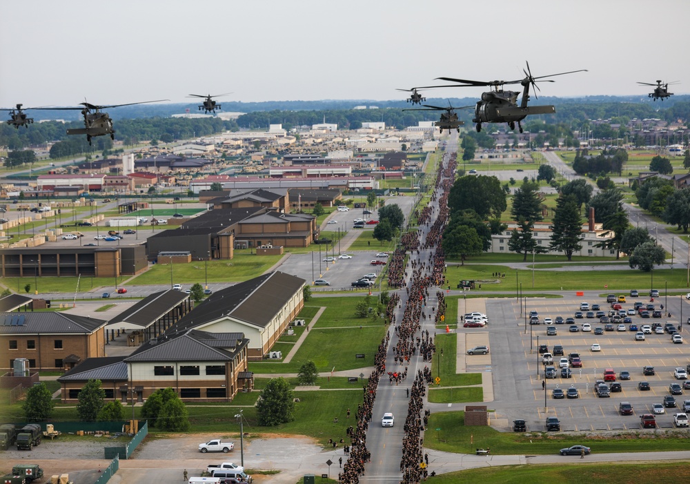 Screaming Eagles Division Run