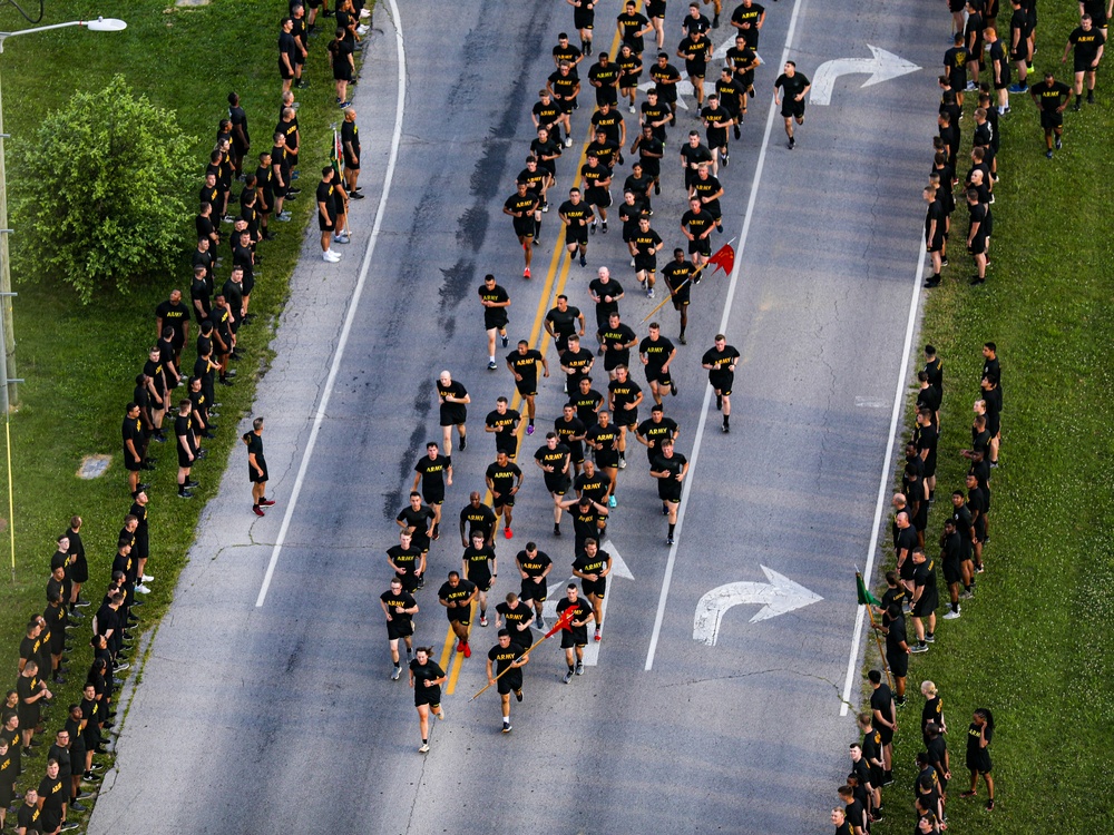 Screaming Eagles Division Run